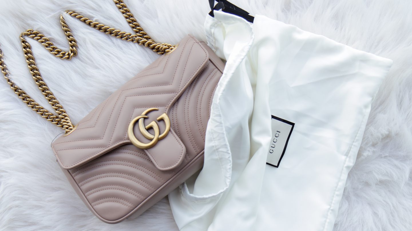 gucci marmont bag dusty pink